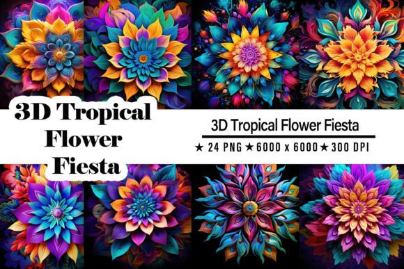 3D Tropical Flower Fiesta: A Practical Review of the Digital Asset Collection