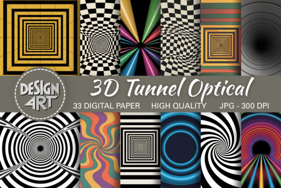 3D Tunnel Optical Pattern: A Visual Revolution for Modern Design