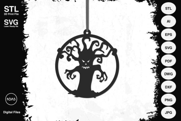 Scary Tree Halloween Decoration Ornament: A Practical Guide to Digital Files and Creative Execution