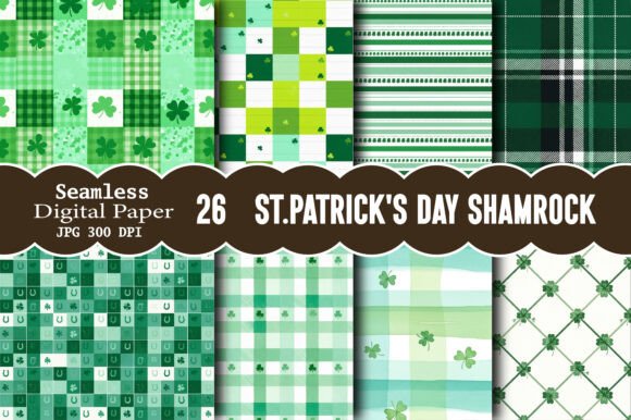 St.Patrick s Day Shamrock Pattern: A Comprehensive Guide to Versatile Design Applications