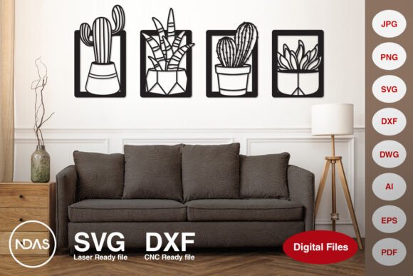 The Cactus Plant Laser Cut CNC SVG DXF PDF: A Digital Asset Reshaping Modern Fabrication and Personal Branding